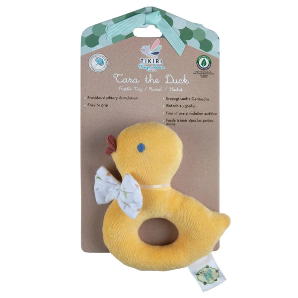 Tikiri Tara The Duck Rattle Toy