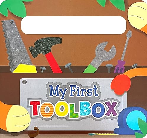 Little Hippo Books | My First Toolbox Touch and Feel Board Book