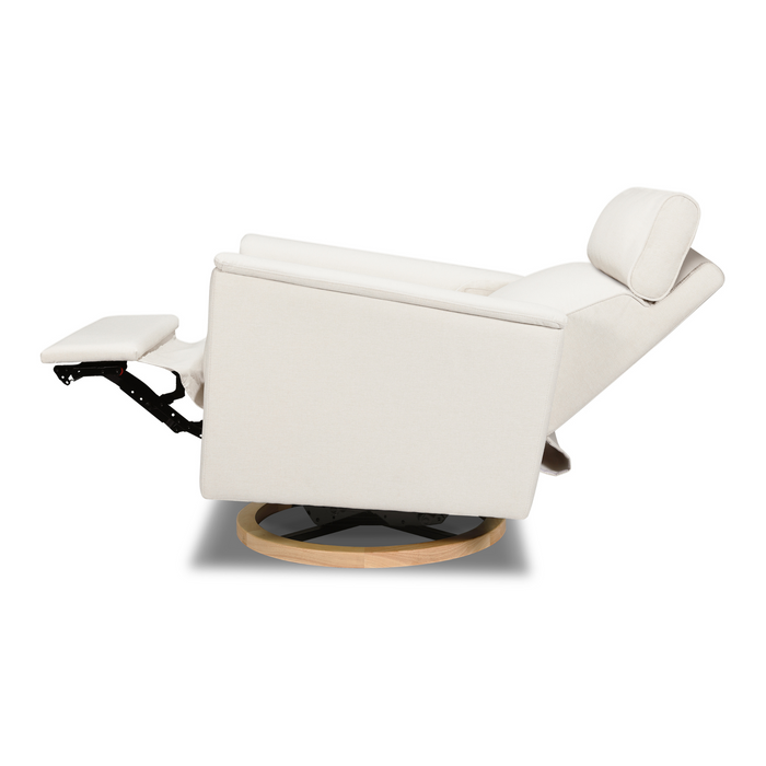 Monogram (by Namesake) Willa Electronic Swivel Glider Recliner w/ Adjustable Headrest