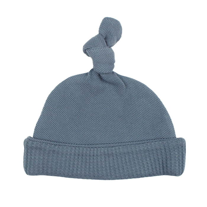 L'oved Baby Organic Pique Top-Knot Hat
