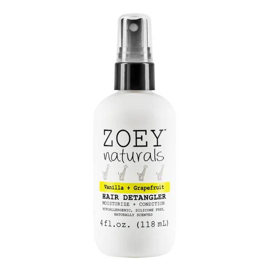 Zoey Naturals Hair Detangler | Vanilla/Grapefruit