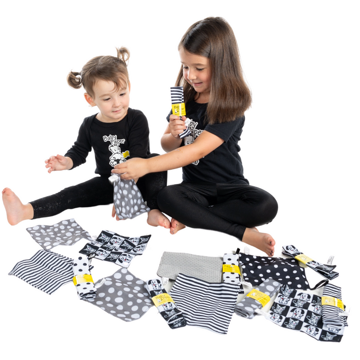 Baby Paper | Black & White Stripe