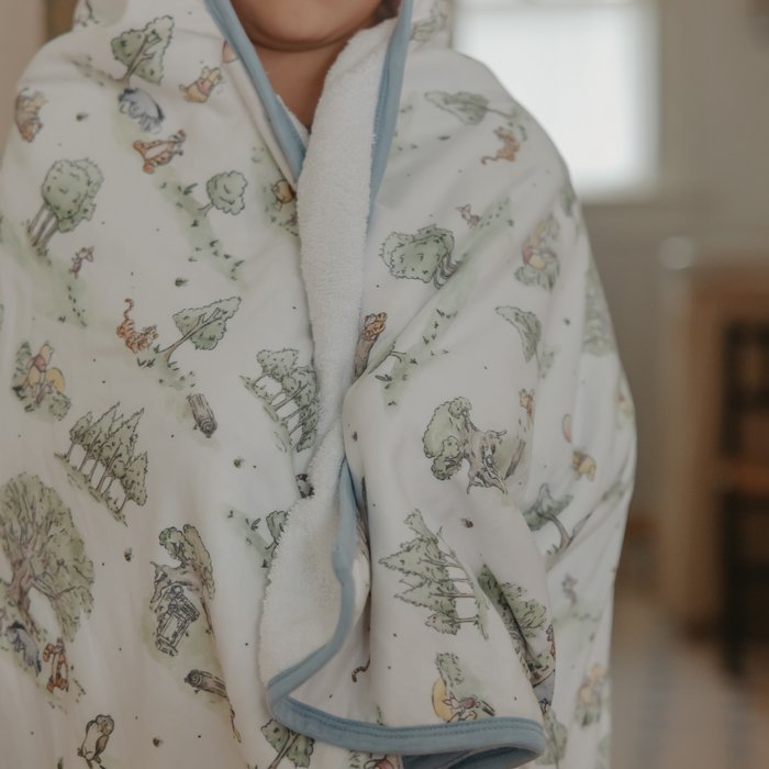 Copper Pearl | Hooded Towel | Hundred Acre Wood