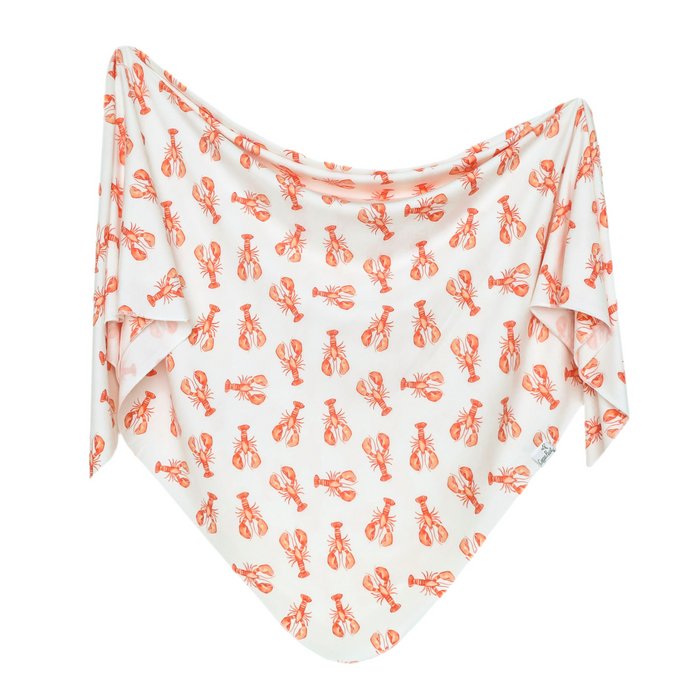 Copper Pearl | Knit Swaddle Blanket | Maine