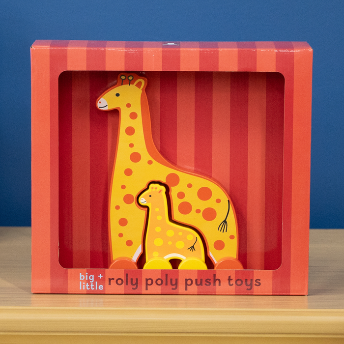 Jack Rabbit Creations | Big & Little Giraffe Push Toy