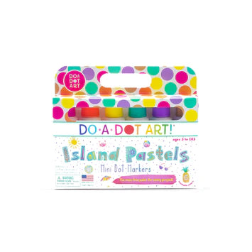 Do-A-Dot Art | Mini Dot Island Pastels 6 Pack Dot Markers