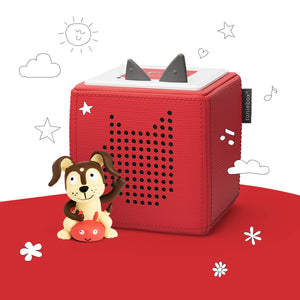 Tonies Toniebox Playtime Puppy Starter Set | Red