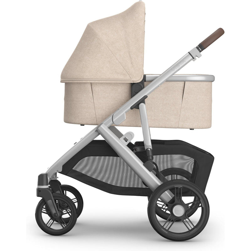 uppababy oat melange UPPAbaby Bassinet V3 Julian (Dusty Blue Mélange