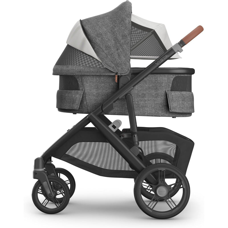 uppababy 2018 bassinet UPPAbaby Bassinet V3 Julian (Dusty Blue Mélange