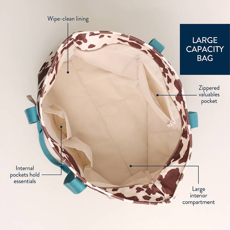 Itzy Ritzy | Itzy Explorer™ Canvas Tote Bag | Giddy Up!