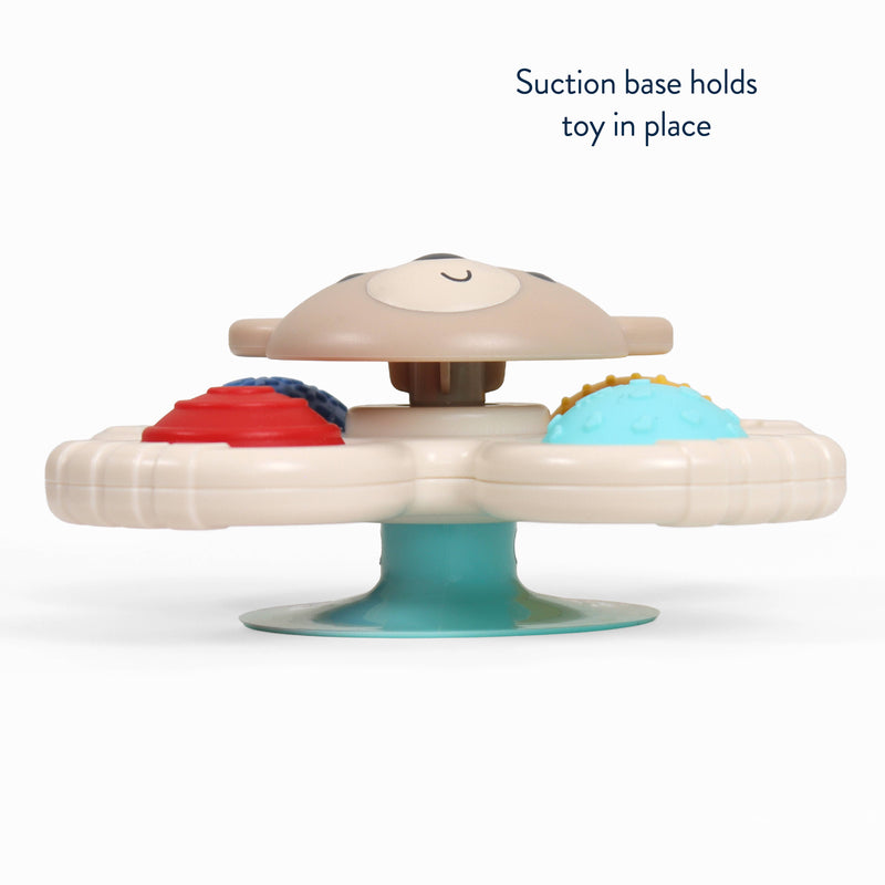 Itzy Ritzy | Itzy Pop & Whirl™ Fidget Spinner Travel & Bath Toy | Circus