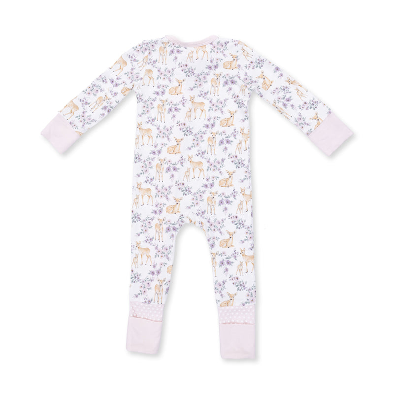 Angel Dear | Convertible Romper | Floral Deer