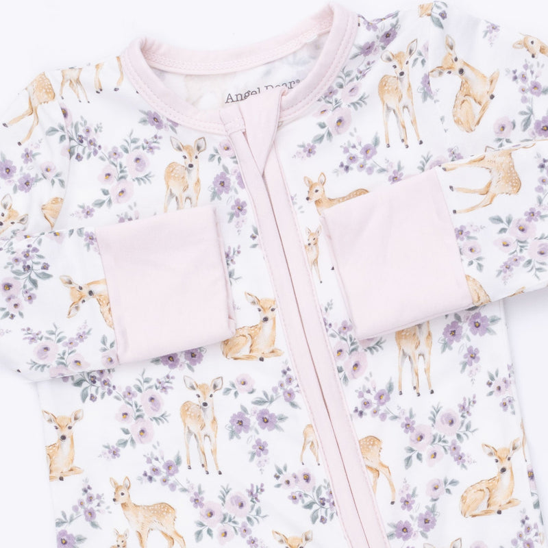 Angel Dear | Convertible Romper | Floral Deer