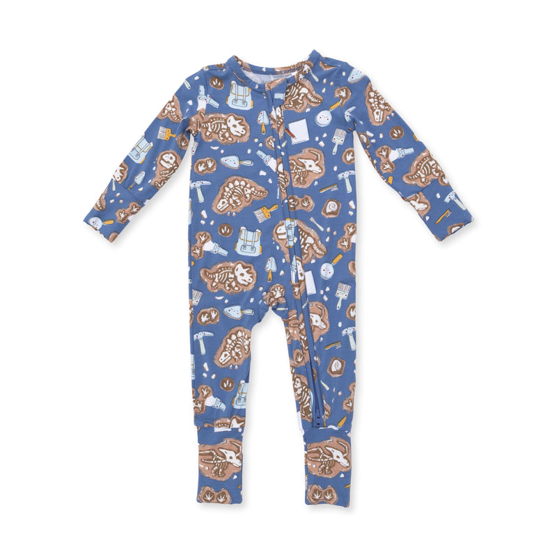 Angel Dear | Convertible Romper | Glow-in-the-Dark Dino Dig