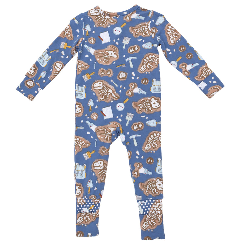 Angel Dear | Convertible Romper | Glow-in-the-Dark Dino Dig