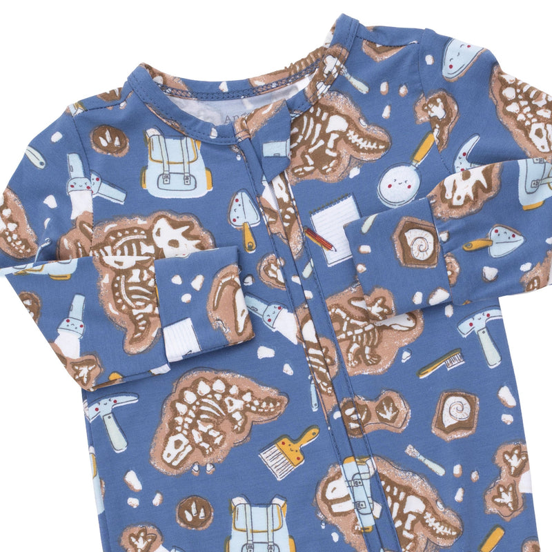 Angel Dear | Convertible Romper | Glow-in-the-Dark Dino Dig