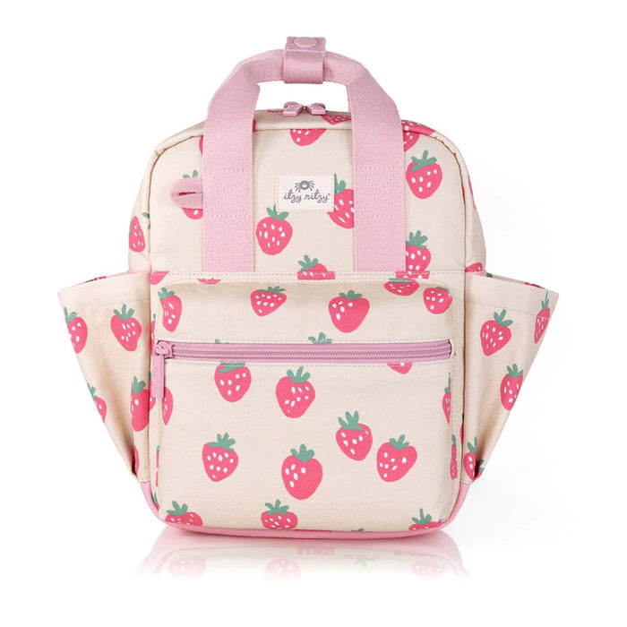Itzy Ritzy Toddler Backpack | Strawberries & Cream