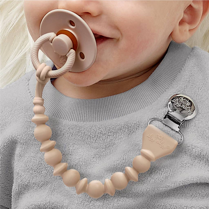 Itzy Ritzy | Itzy Paci Strap™ Silicone One-Piece Pacifier Clips