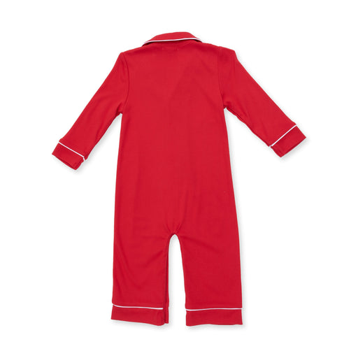 Back of the Angel Dear Ribbon Red coat style romper