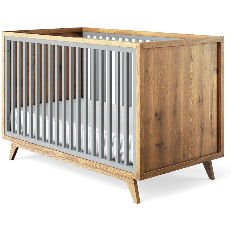 Romina Uptown l Classic Baby Crib l Solid Wood Nursery Crib