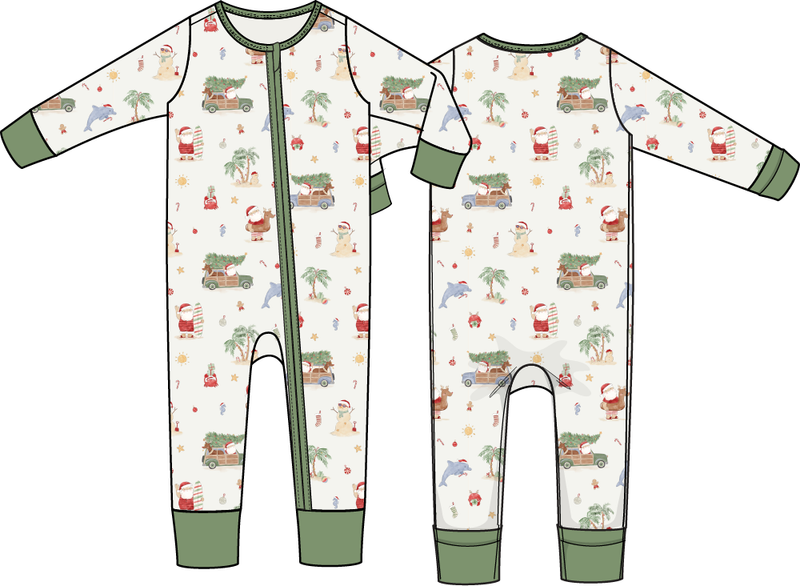 Angel Dear | Convertible Romper | Beach Christmas