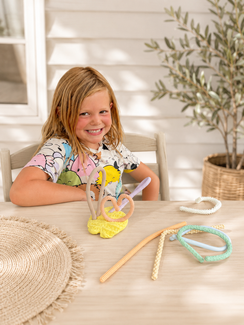 Brooklyn Neutral - Neutral Silicone Sensory Imagination Sticks