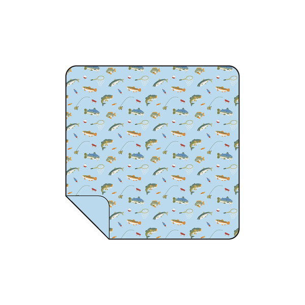 Angel Dear Swaddle Blanket | Fishing