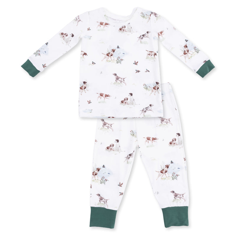 Angel Dear | Long Sleeve Loungewear Set | Pointer Pups and Duck Buddies