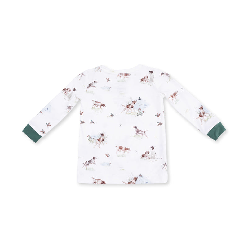 Angel Dear | Long Sleeve Loungewear Set | Pointer Pups and Duck Buddies