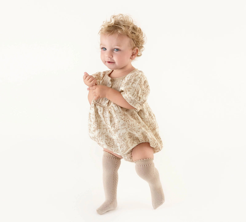 Olive & Cradle | Elodie Short Sleeve Romper Set
