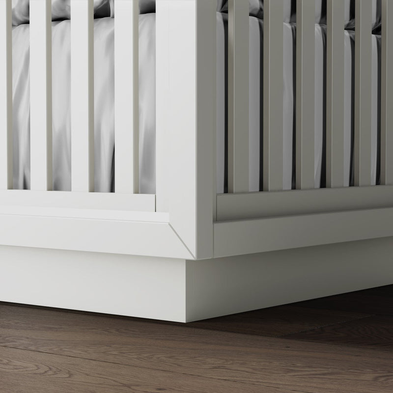 Romina Quadro l Convertible Baby Crib l Solid Wood Nursery Crib