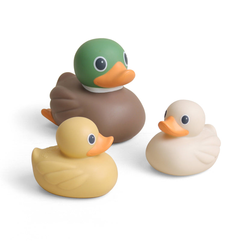 Itzy Ritzy | Itzy Ducky Family™ Bath + Water Table Toys | Mallard Family