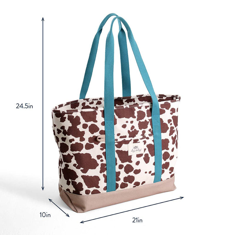 Itzy Ritzy | Itzy Explorer™ Canvas Tote Bag | Giddy Up!
