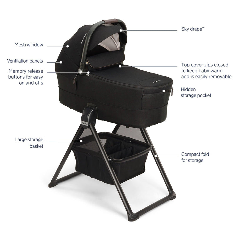 Nuna MIXX Series Bassinet + Stand