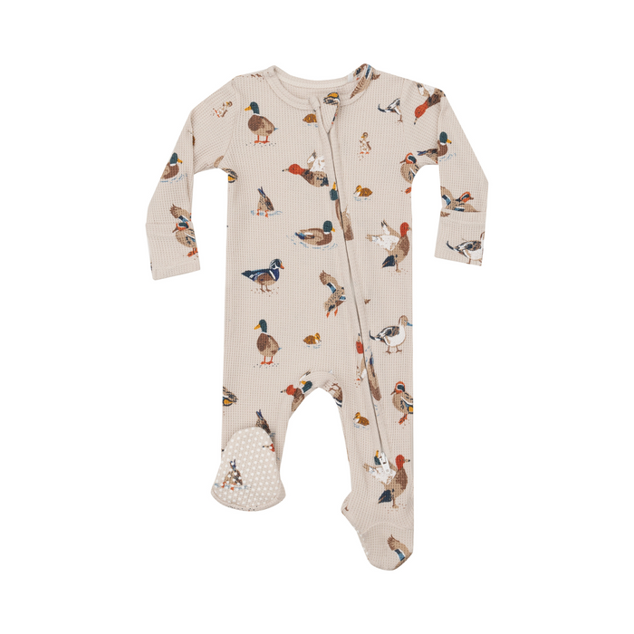 Angel Dear 2 Way Zipper Footie | Ducks