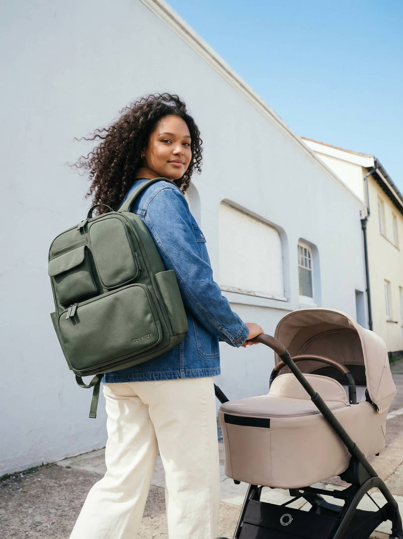 Itzy Ritzy | Belong Utility Backpack™ | Hunter