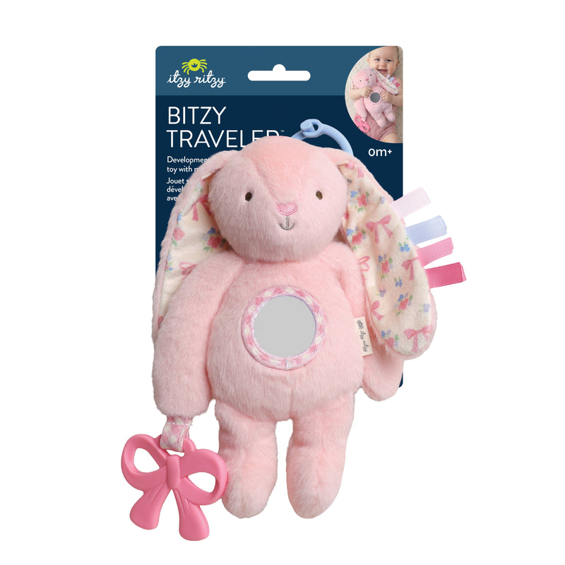 Itzy Ritzy | Bitzy Traveler™ | Pink Bunny