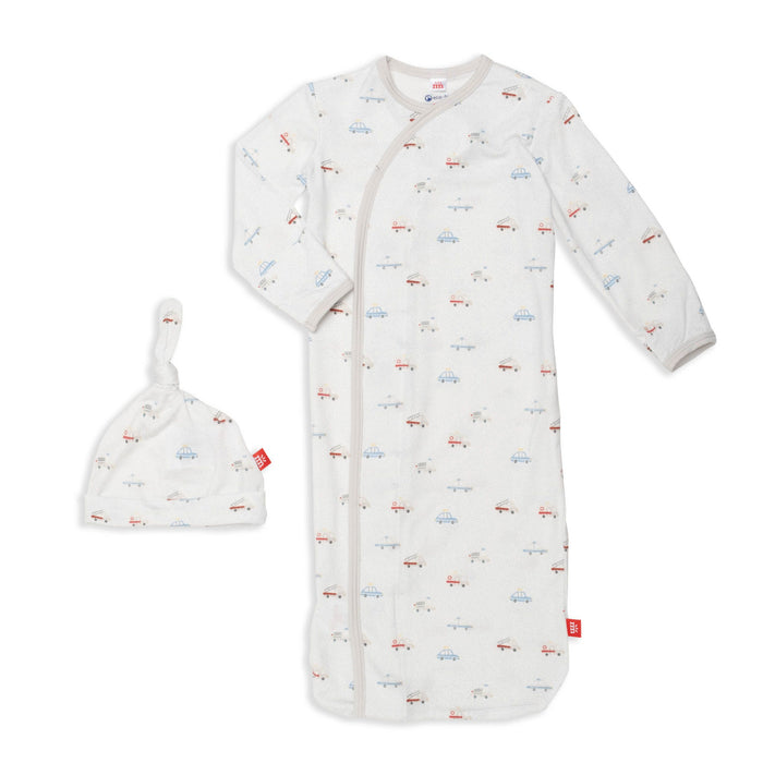 Magnetic Me Newborn Gown & Hat Set | Hug Dispather