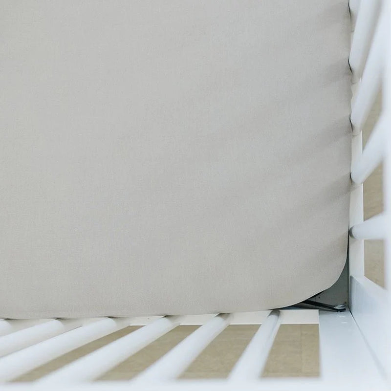 Mebie Baby | Bamboo Crib Sheets | Oatmeal