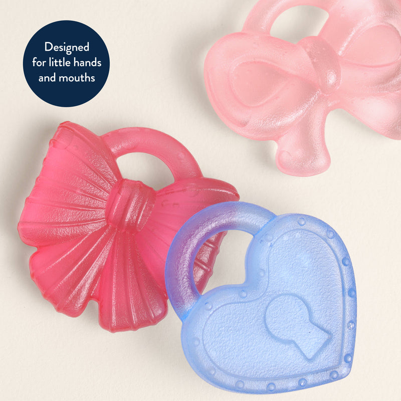 Itzy Ritzy | Cutie Coolers™ Soothing Water-Filled Teethers| Bow