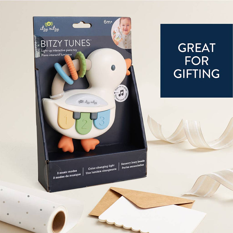 Itzy Ritzy | *NEW* Bitzy Tunes™ | Light-up Interactive Piano Toy