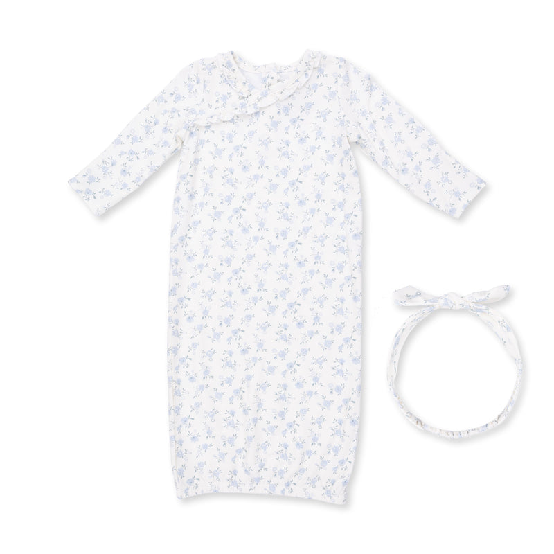 Angel Dear | Kimono Gown and Knot Headband | Rose Briar