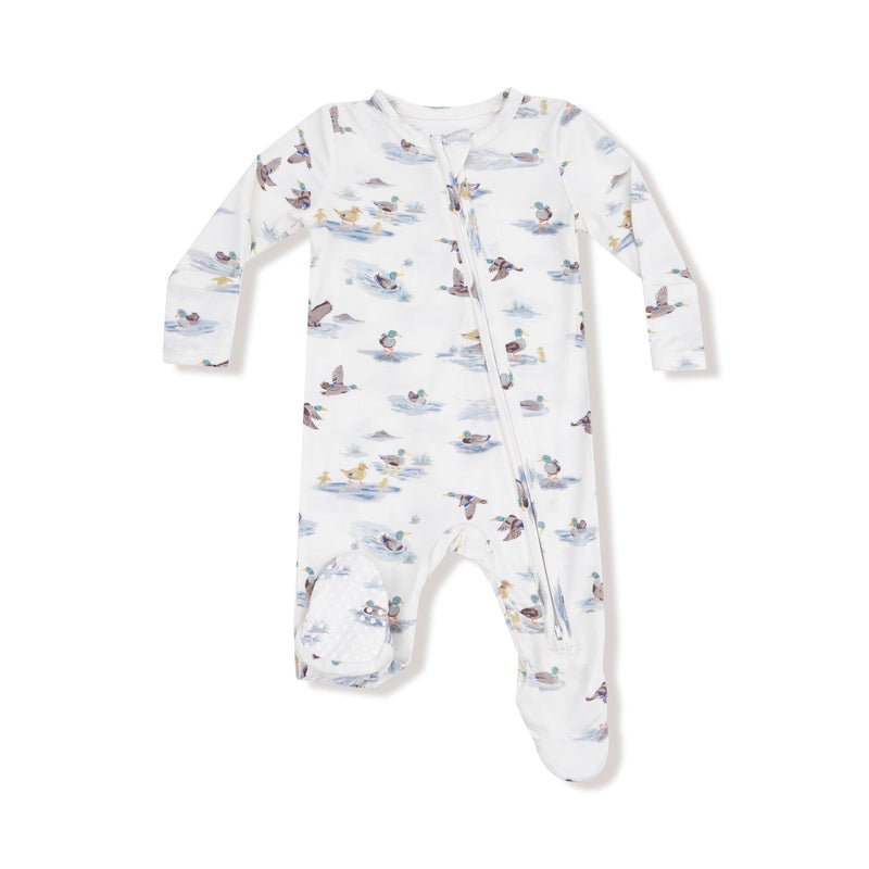 Angel Dear | 2 Way Zipper Footie | Migrating Mallards