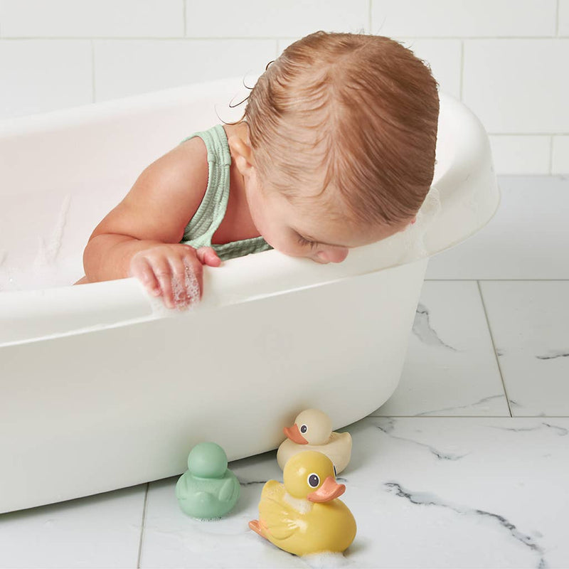 Itzy Ritzy | Itzy Ducky Family™ Bath + Water Table Toys | Mallard Family