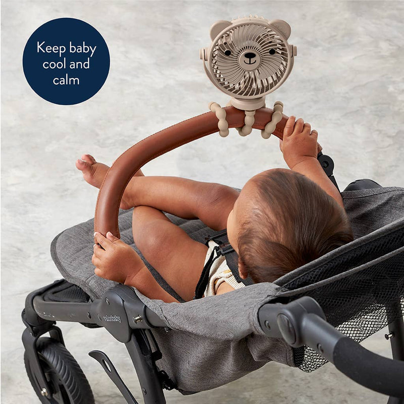 Itzy Ritzy | Itzy Breeze 3-Speed Stroller Fan™ | Pink