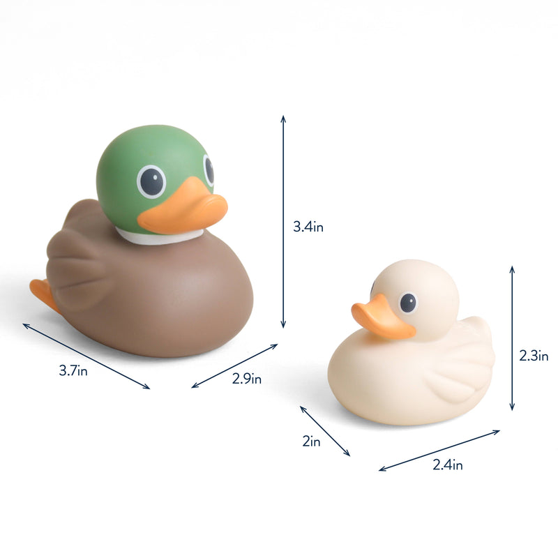 Itzy Ritzy | Itzy Ducky Family™ Bath + Water Table Toys | Mallard Family