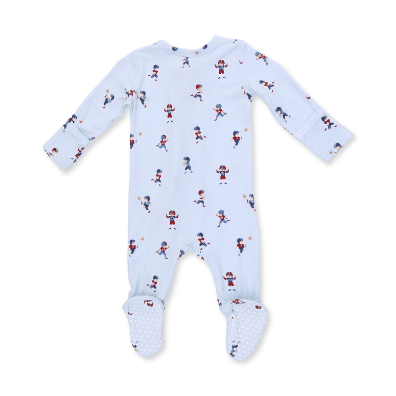 Angel Dear | 2 Way Zipper Footie | Tiny Footballers