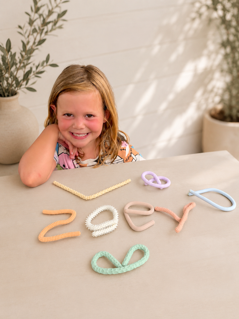 Brooklyn Neutral - Neutral Silicone Sensory Imagination Sticks