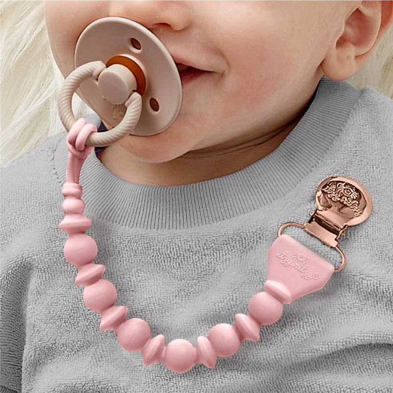 Itzy Ritzy | Itzy Paci Strap™ Silicone One-Piece Pacifier Clips