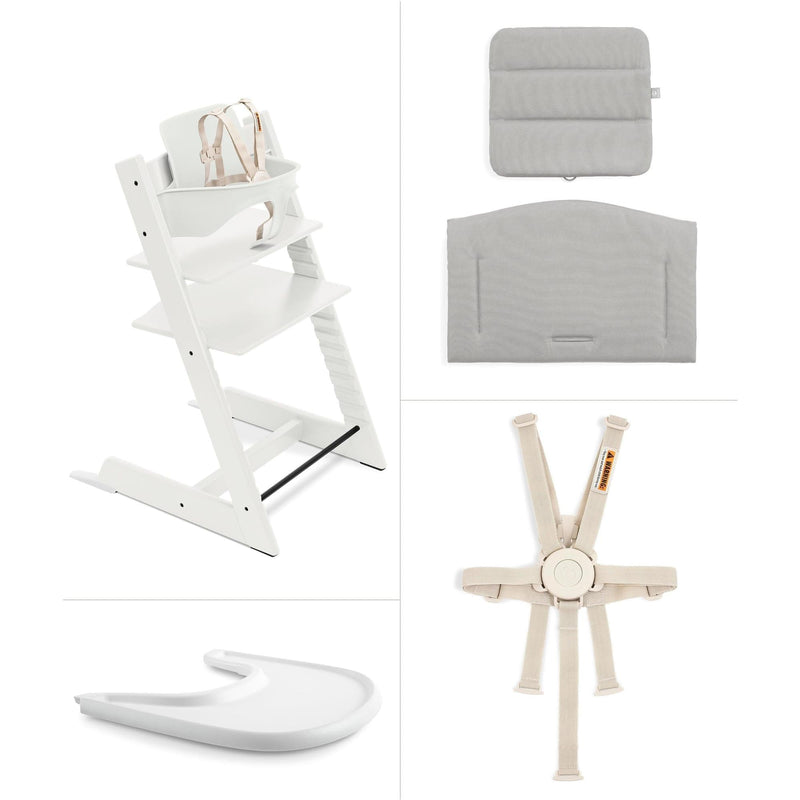 Stokke Tripp Trapp High Chair² with Cushion + Stokke Tray | TOP SELLER